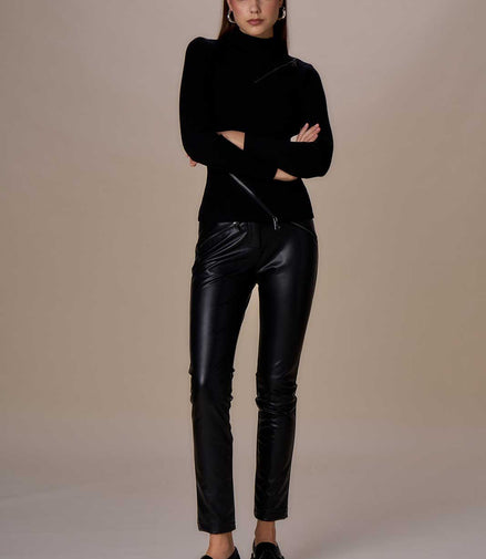 Pantalone eco pelle