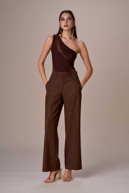 Pantalone gessato
