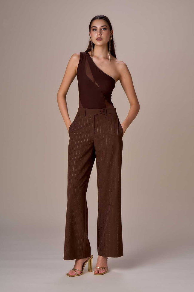 Pantalone gessato