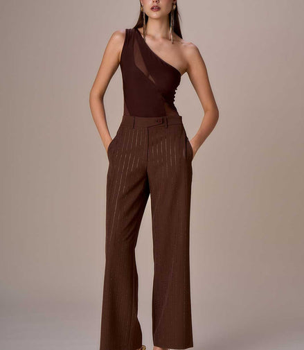 Pantalone gessato