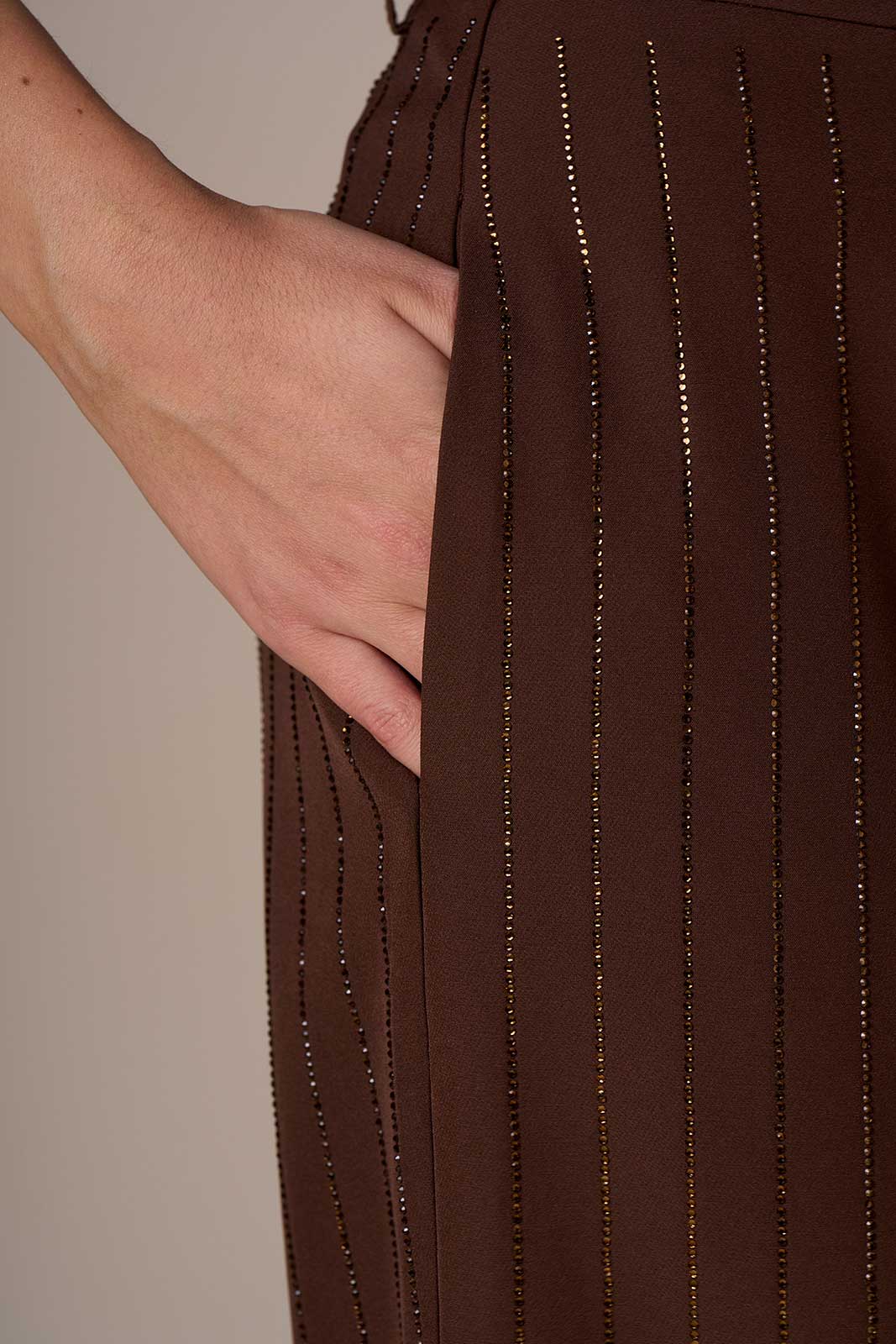Pantalone gessato