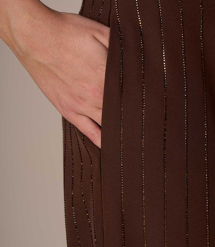Pantalone gessato