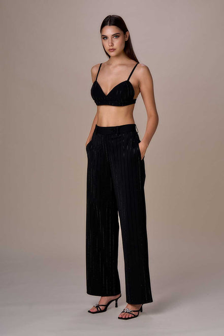 Pantalone gessato