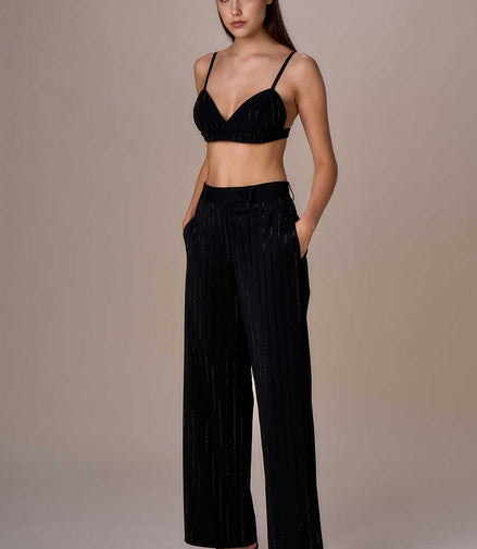 Pantalone gessato