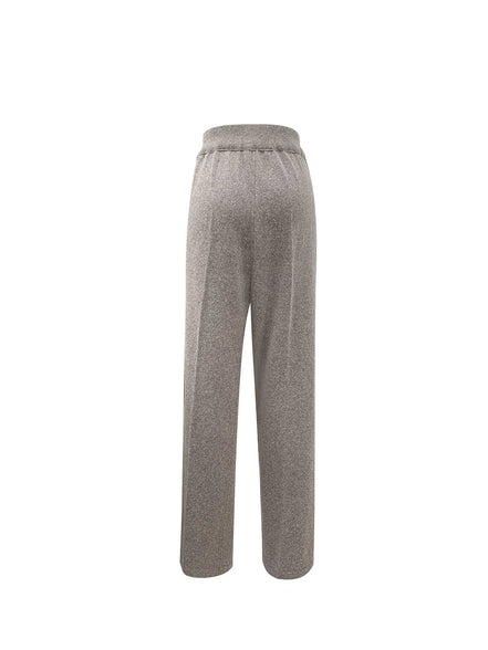 Pantalone in lana e seta