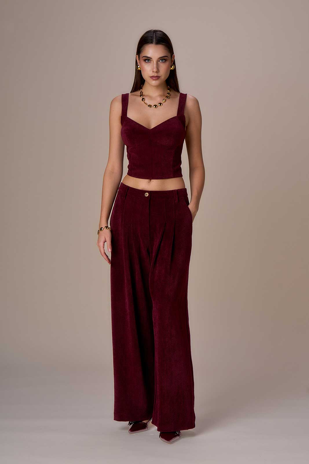 Pantalone velluto