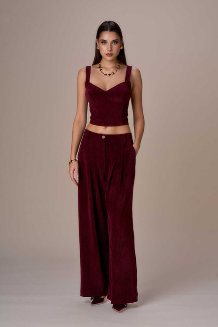 Pantalone velluto
