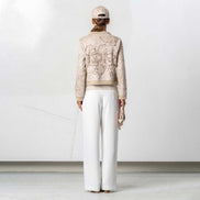 Pantaloni con inserti