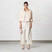 Pantaloni con paillettes