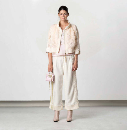 Pantaloni con paillettes