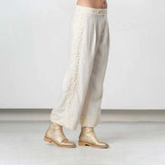 Pantaloni con paillettes