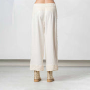 Pantaloni con paillettes