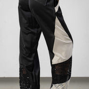 Pantaloni con polsini