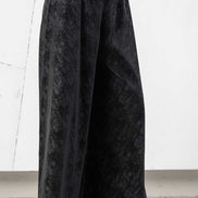 Pantaloni eco pelle palazzo
