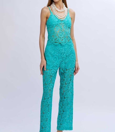 Pantaloni in pizzo
