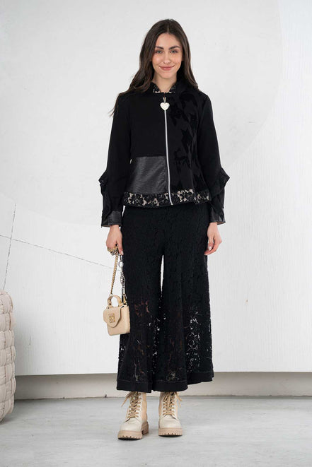 Pantaloni in pizzo