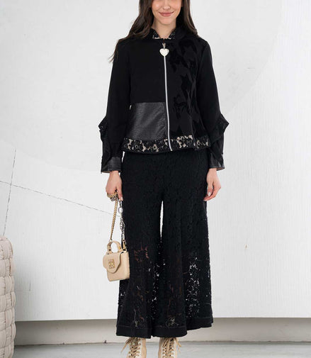 Pantaloni in pizzo