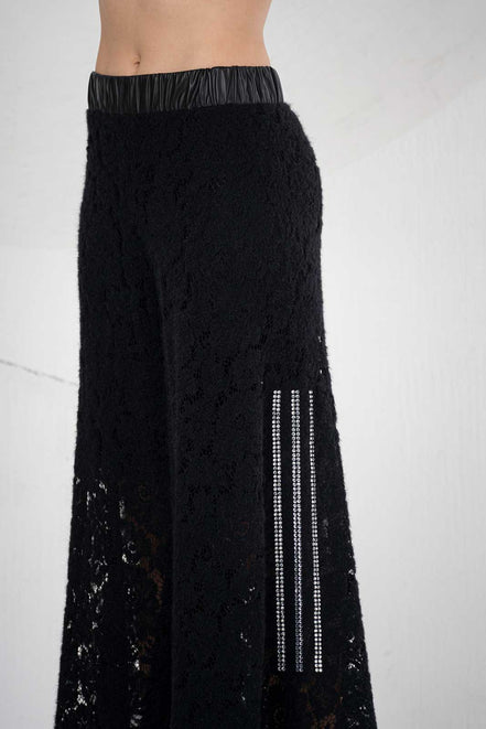 Pantaloni in pizzo