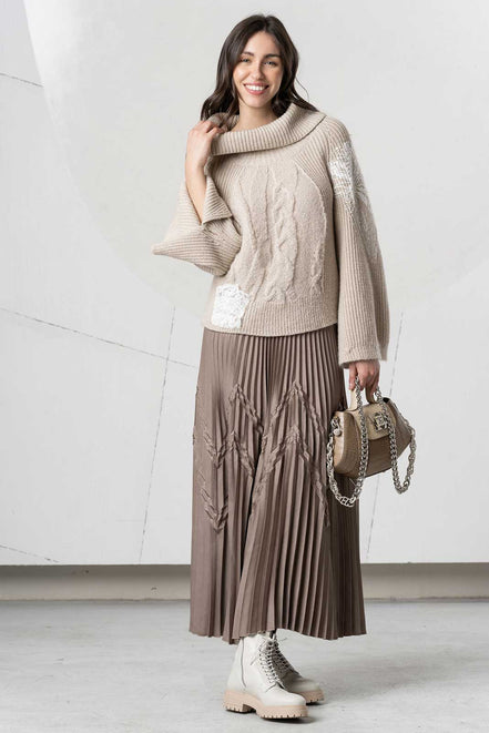 Pullover beige