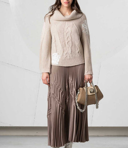 Pullover beige