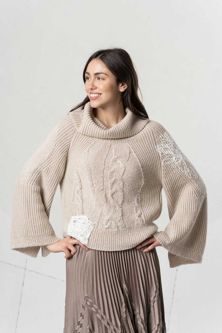 Pullover beige