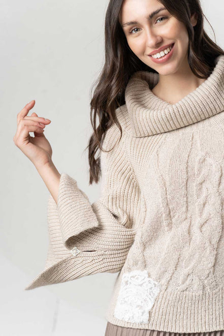 Pullover beige