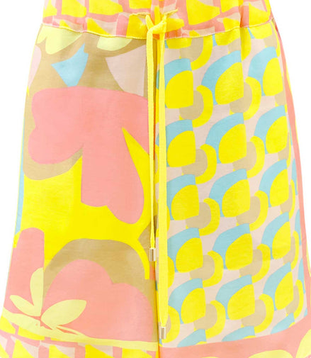 Shorts in viscosa