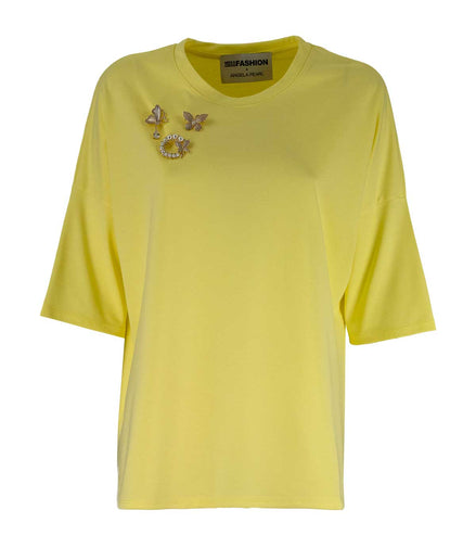 T-shirt gioiello over