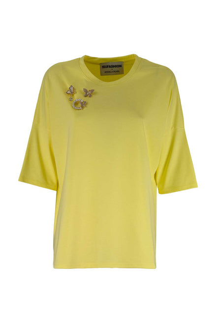 T-shirt gioiello over