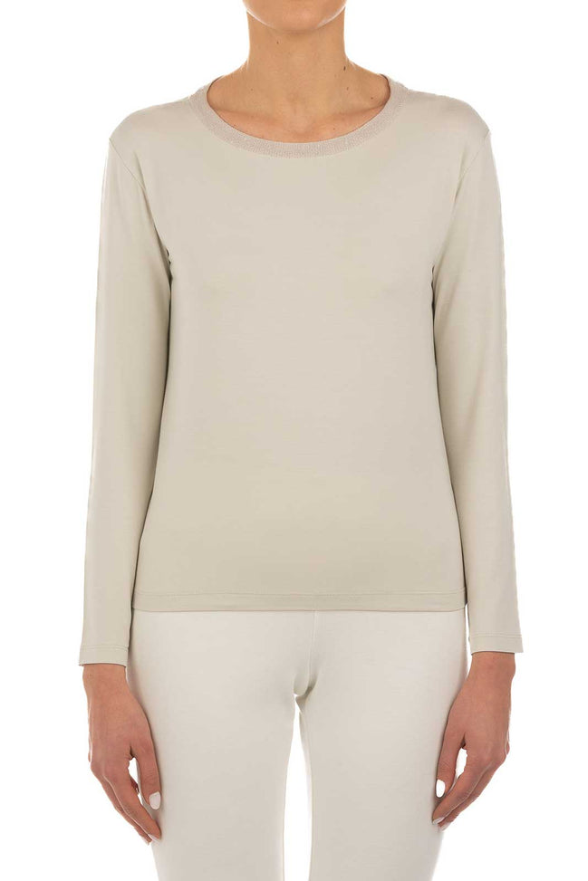 T-shirt in viscosa