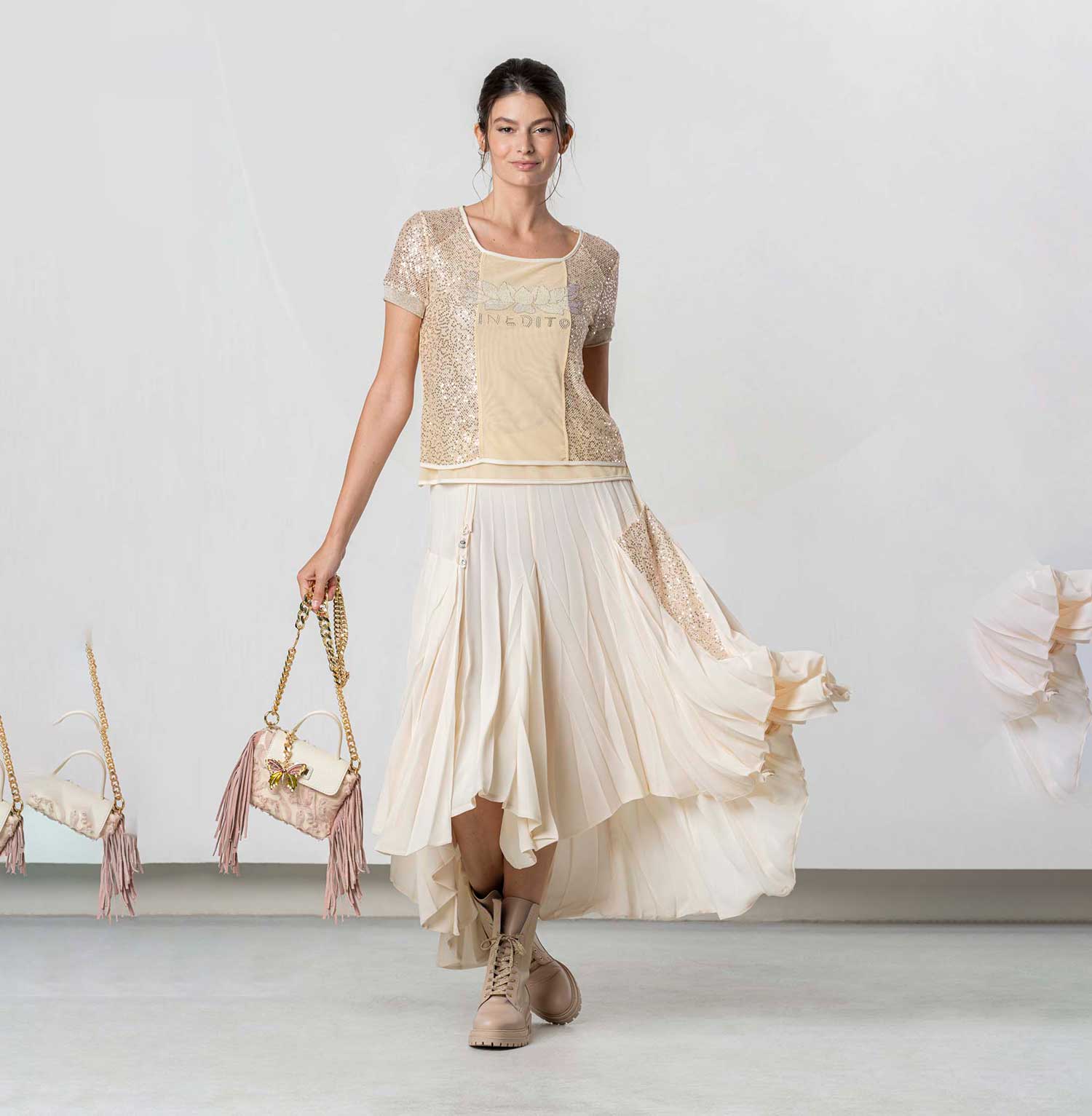 T-shirt tulle