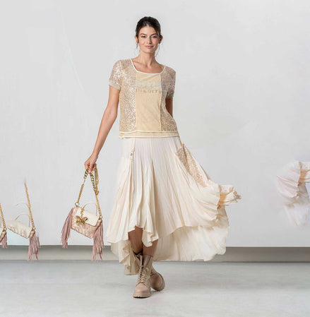 T-shirt tulle
