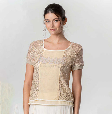 T-shirt tulle