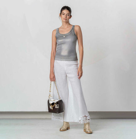 Pantaloni in lino