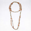 Collana lunga color corallo