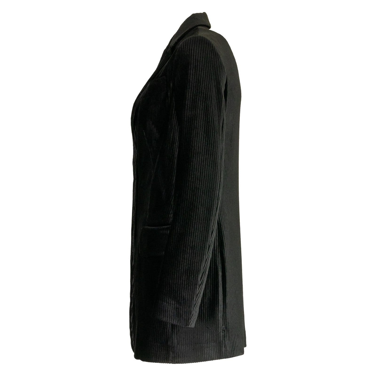 Giacca Blazer nero in velluto