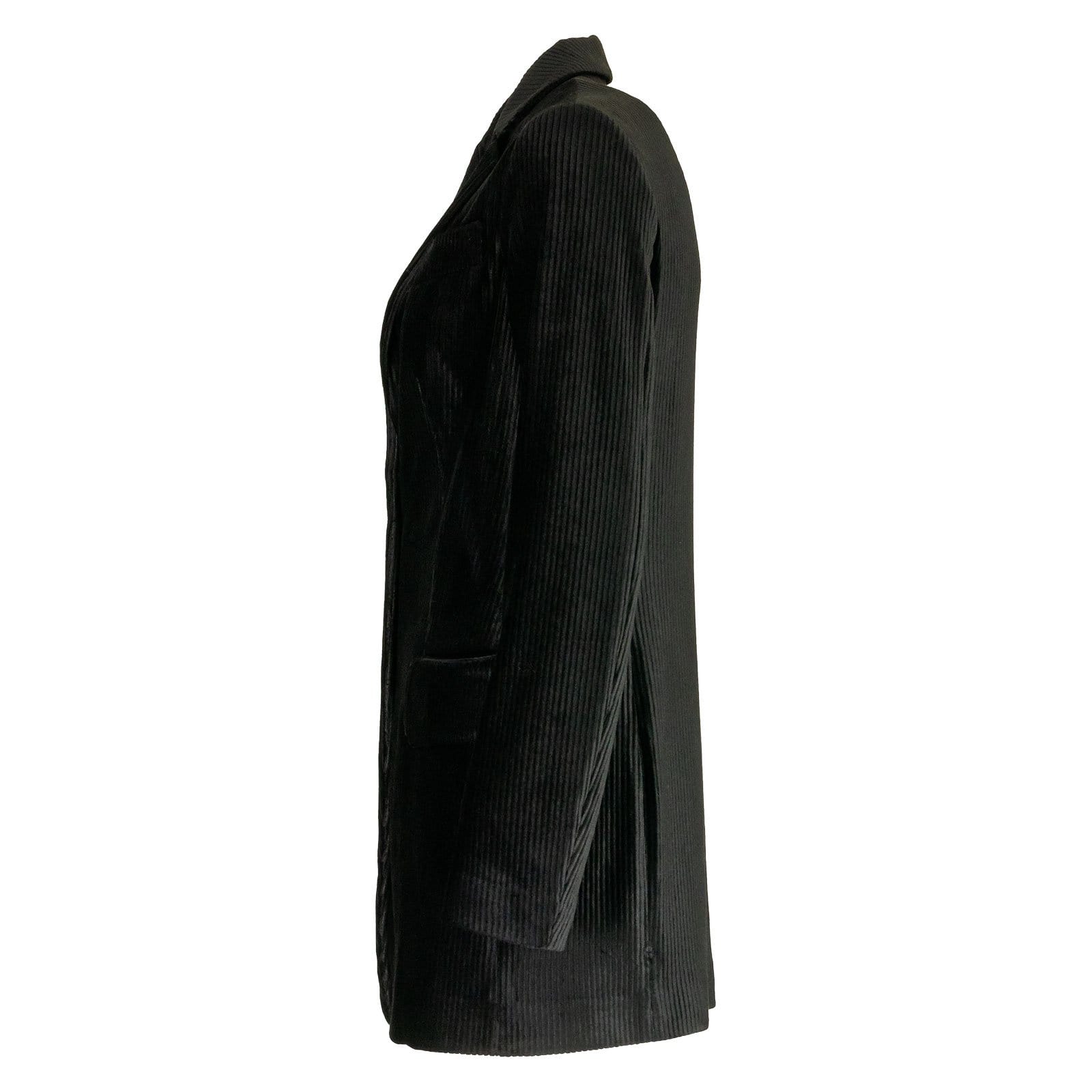 Giacca Blazer nero in velluto