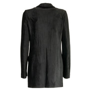 Giacca Blazer nero in velluto