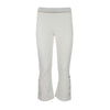 Pantaloni bianchi con bottoni