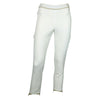 Pantaloni bianco con filo d’oro