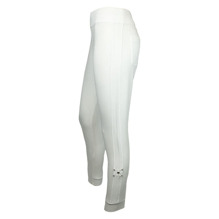 Pantaloni bianco con tasche