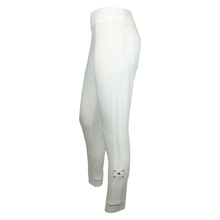 Pantaloni bianco con tasche